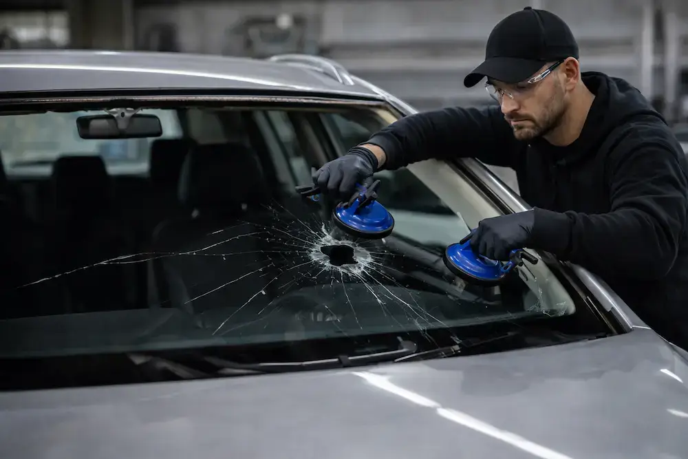 Front Windshield replacement anchorage
